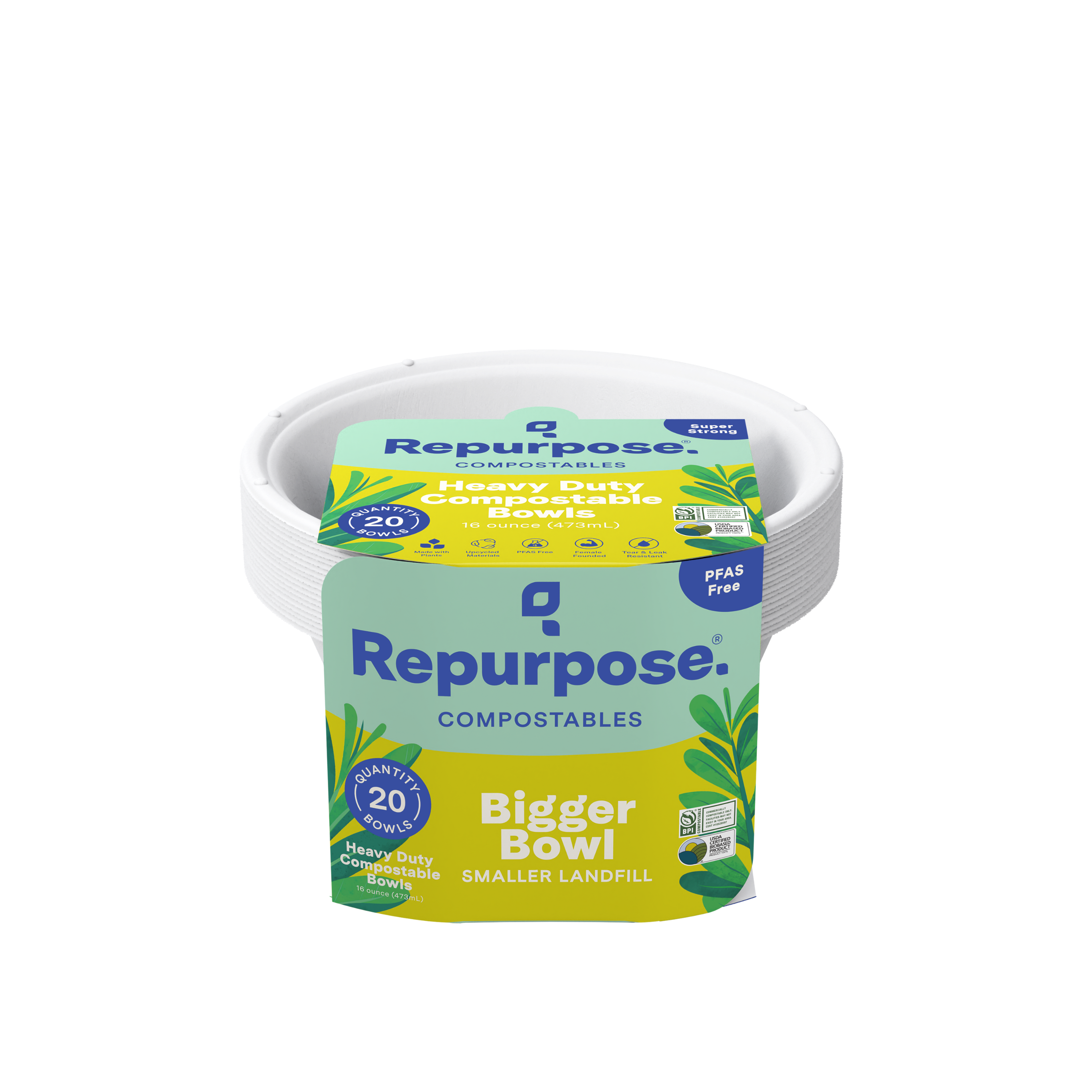 Compostable Bigger Bowls