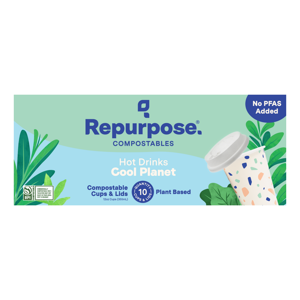 Compostable Cup & Lid Set