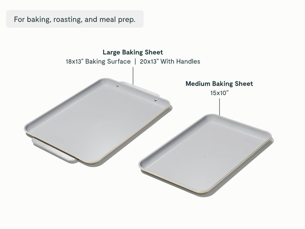 Ceramic Baking Sheet Duo