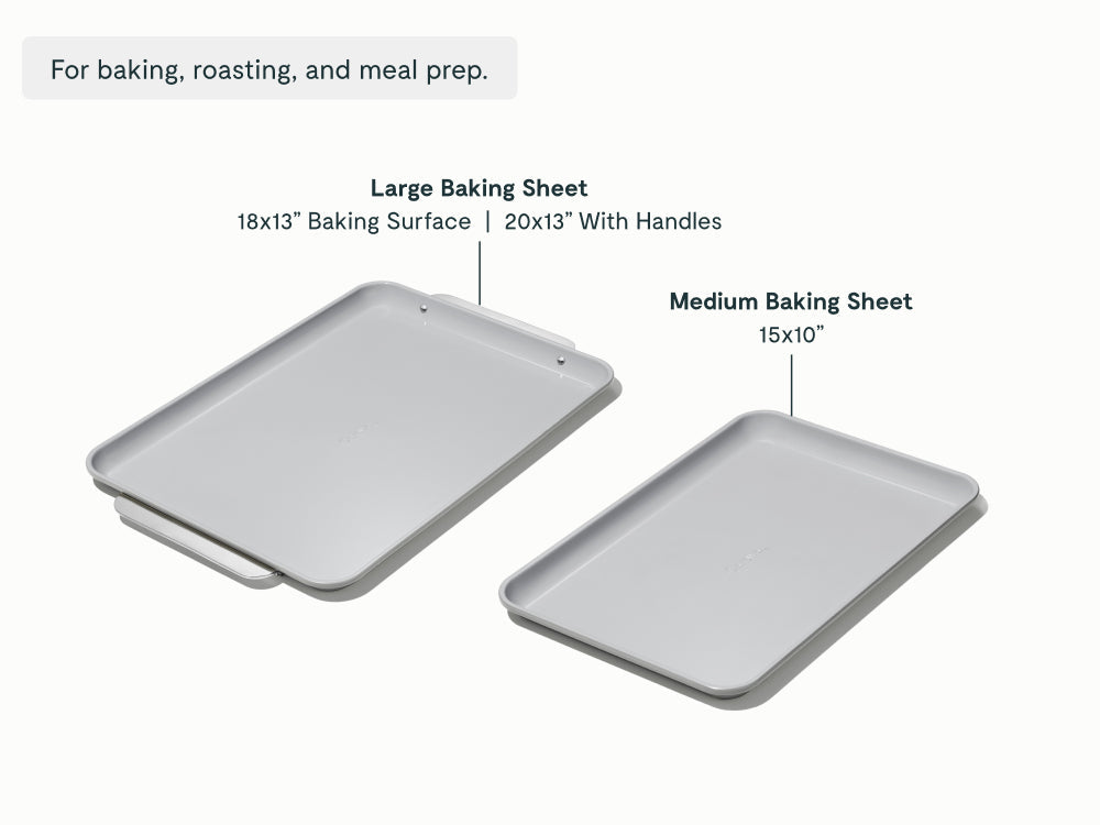 Ceramic Baking Sheet Duo