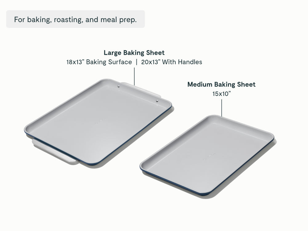 Ceramic Baking Sheet Duo