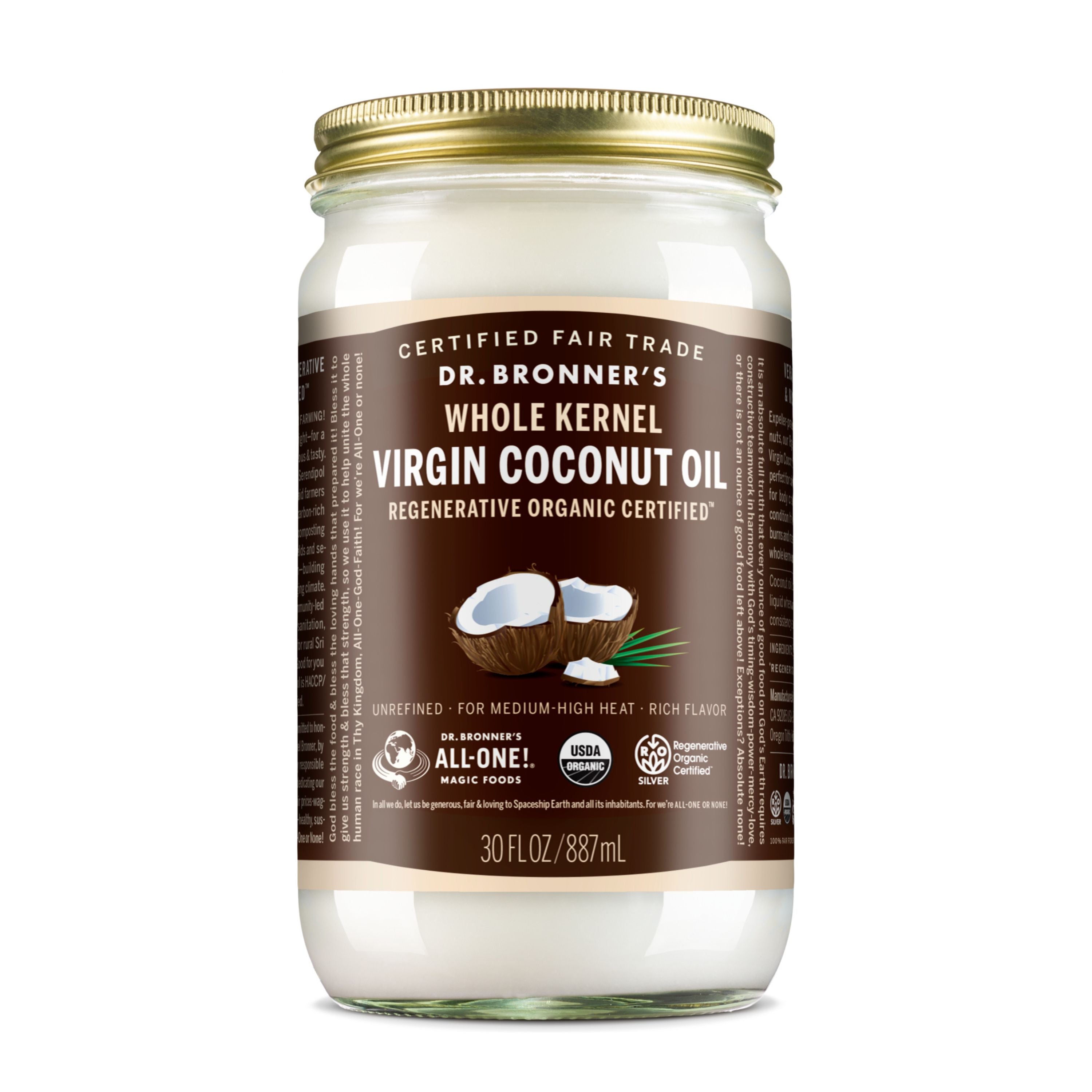 Whole Kernel Virgin Coconut Oil