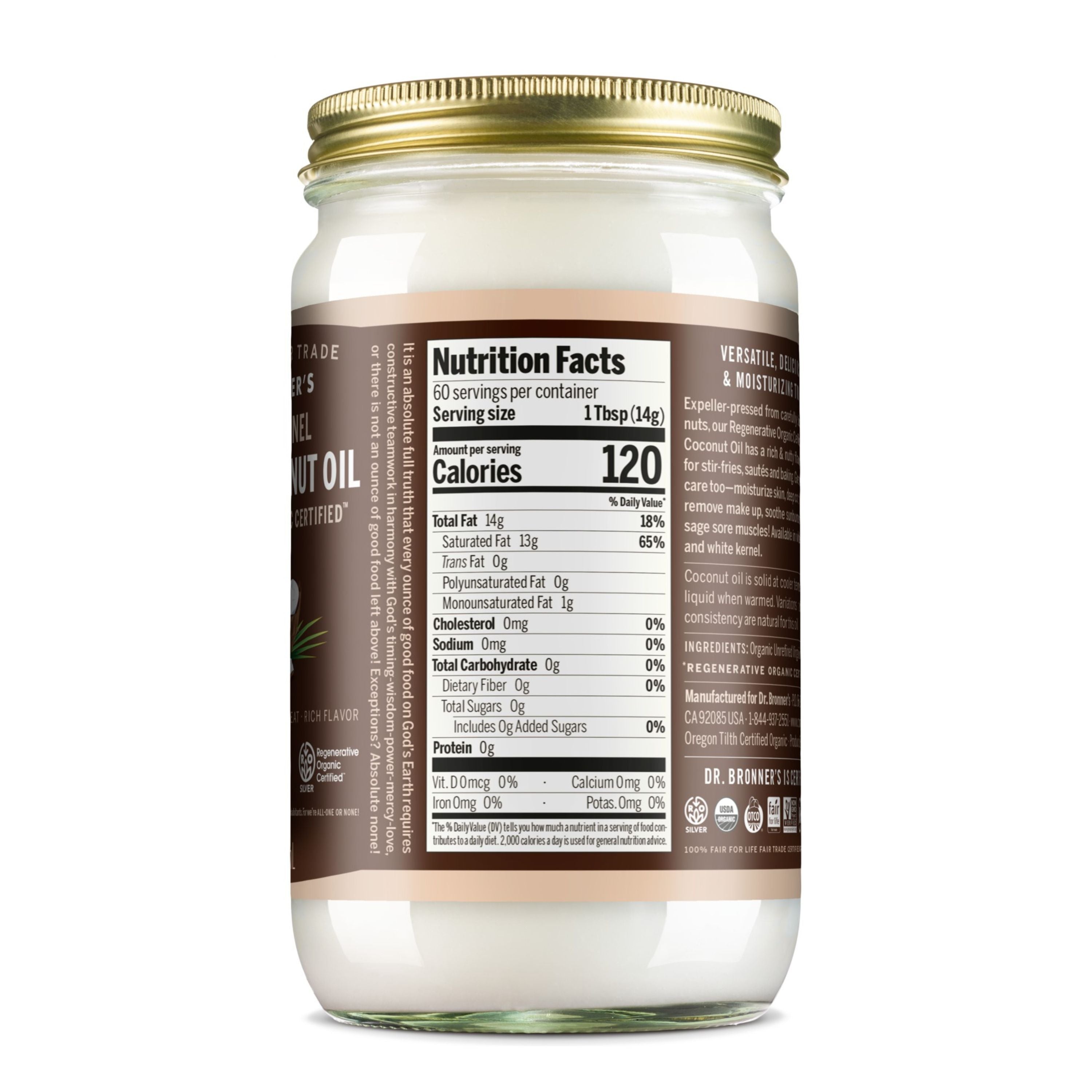 Whole Kernel Virgin Coconut Oil