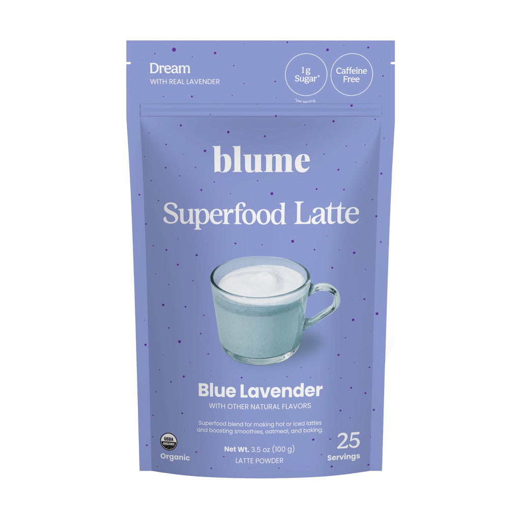 Organic Blue Lavender Latte Powder