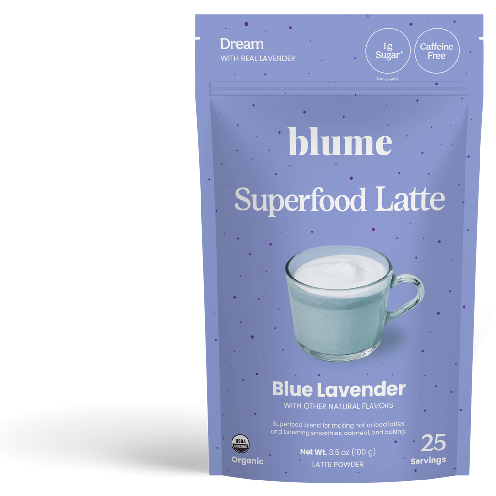 Organic Blue Lavender Latte Powder