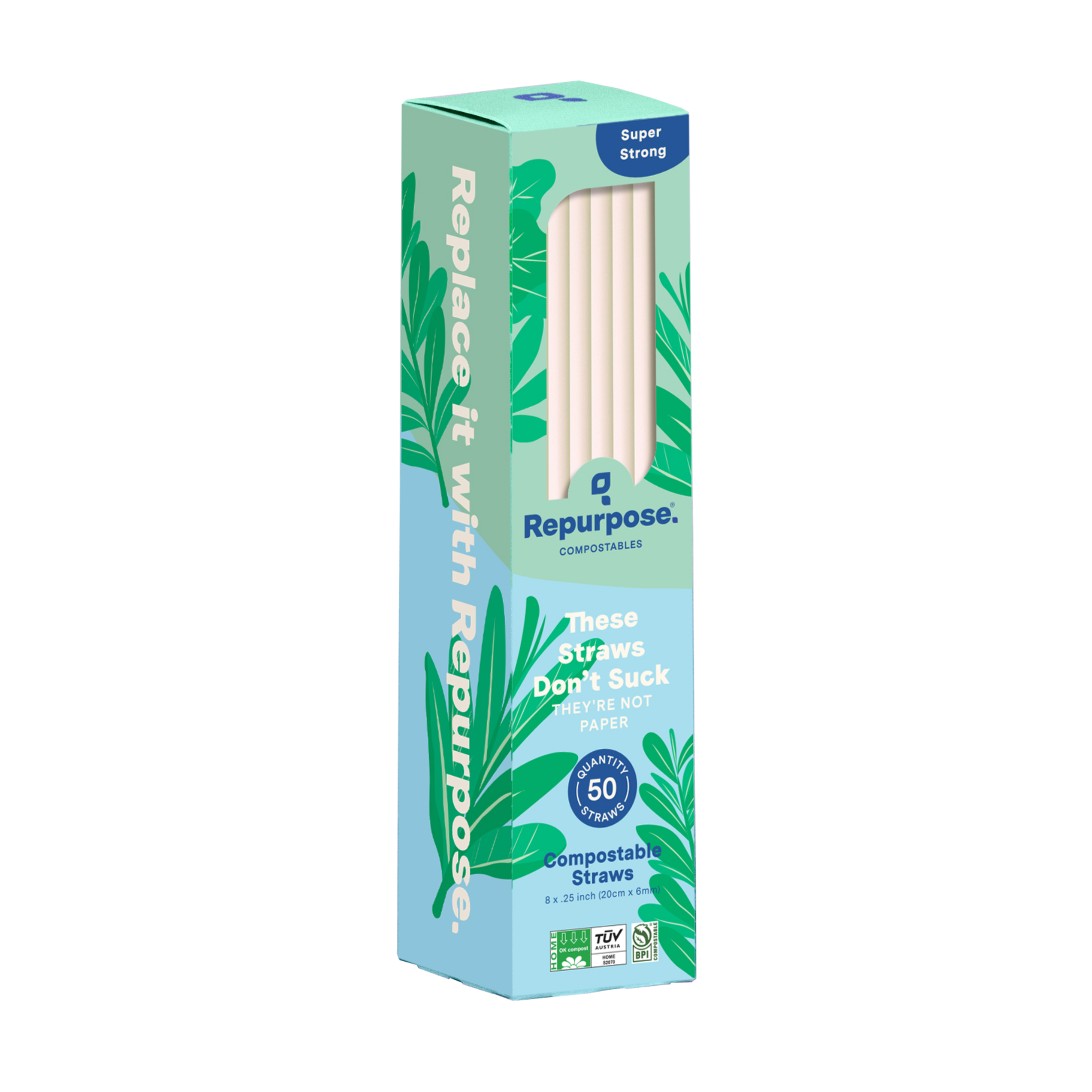 Compostable PHA Straws
