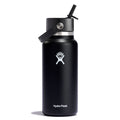 Wide Mouth Bottle with Flex Straw Cap, 32 oz