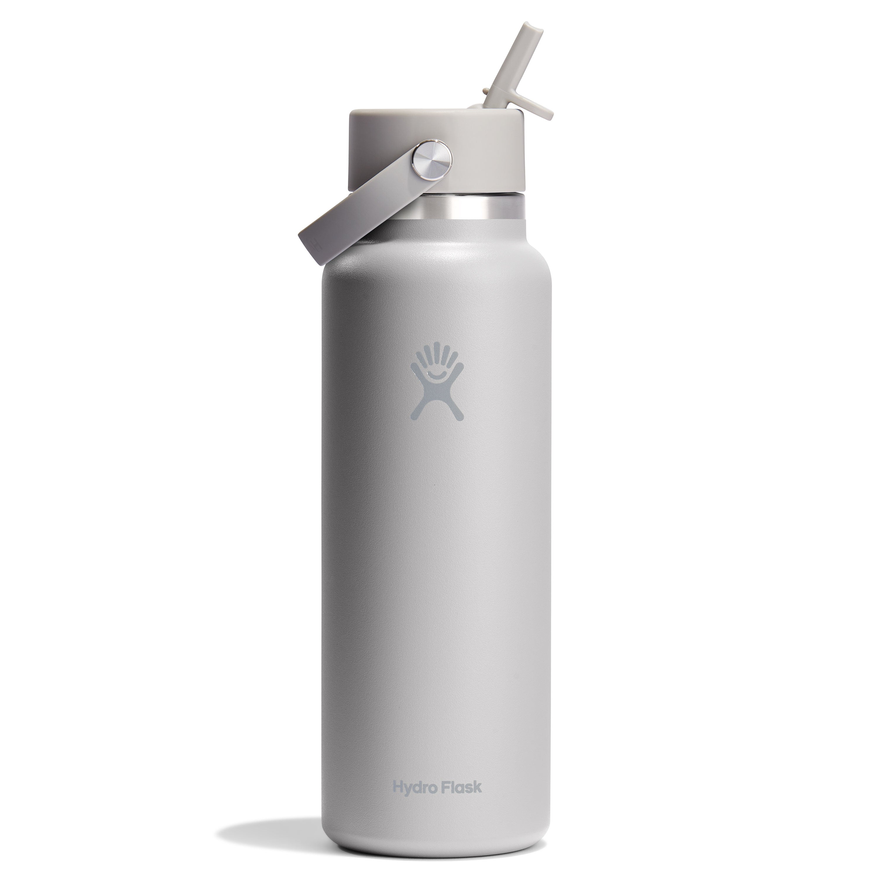 Wide Mouth Bottle with Flex Straw Cap, 40 oz