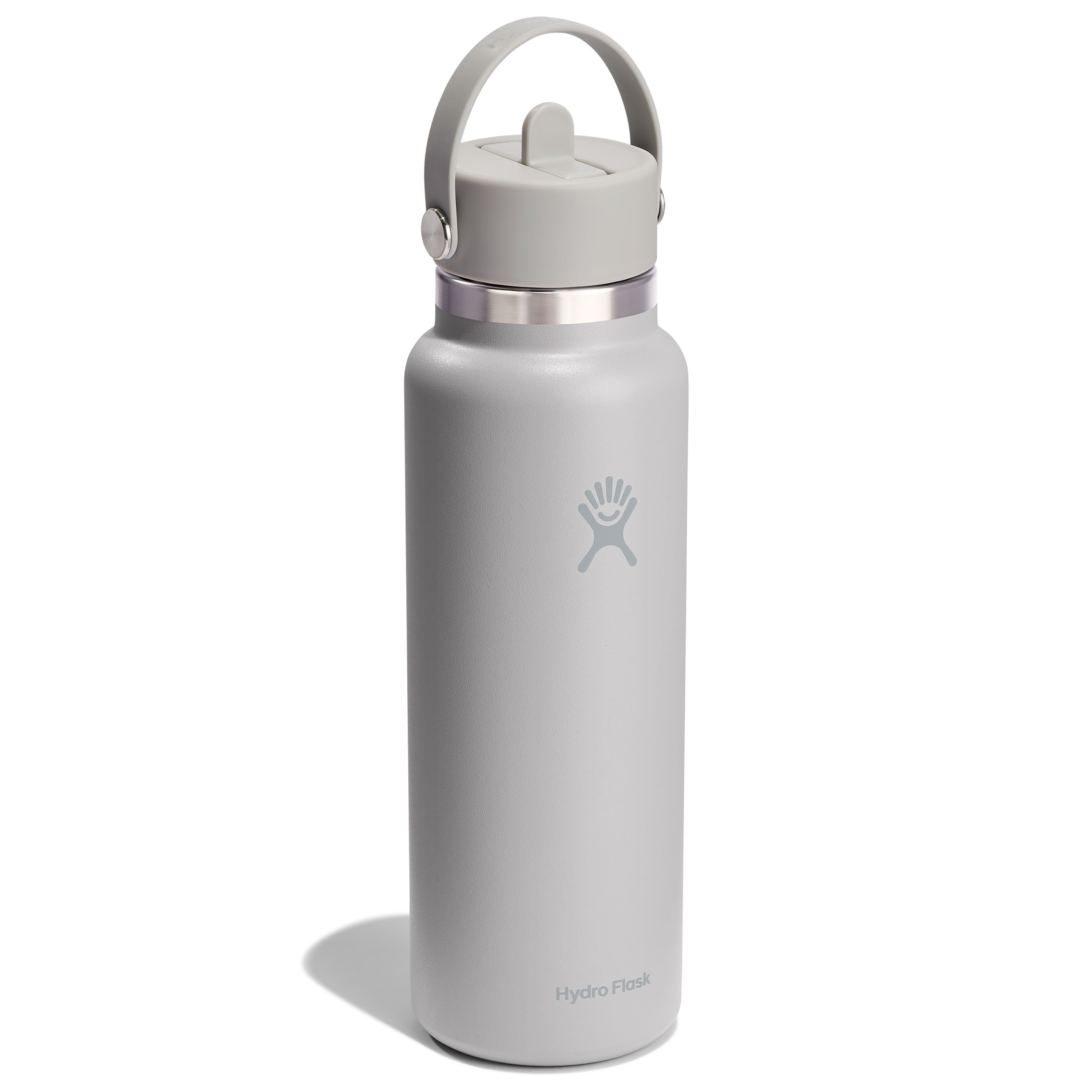 Wide Mouth Bottle with Flex Straw Cap, 40 oz