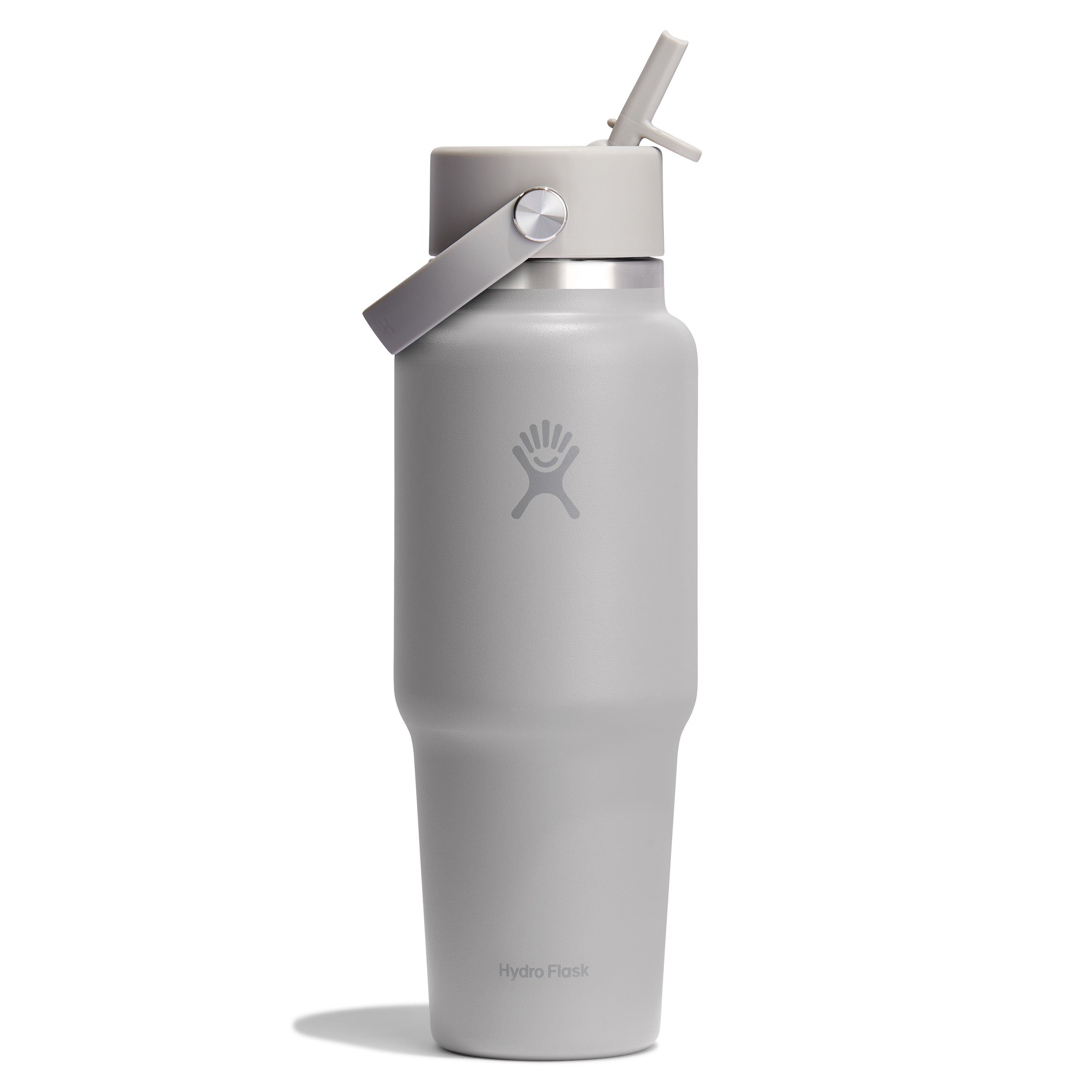 Wide Mouth Travel Bottle with Flex Straw Cap, 32 oz