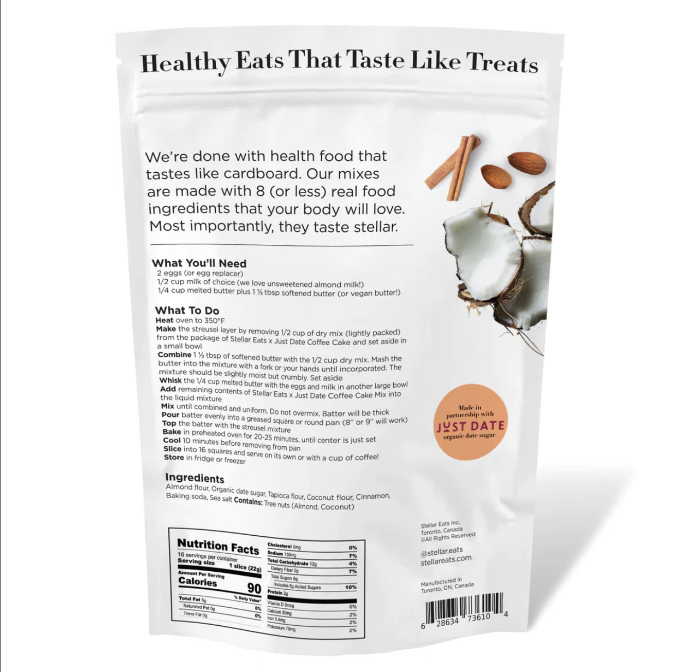 Grain-Free Coffee Cake Mix