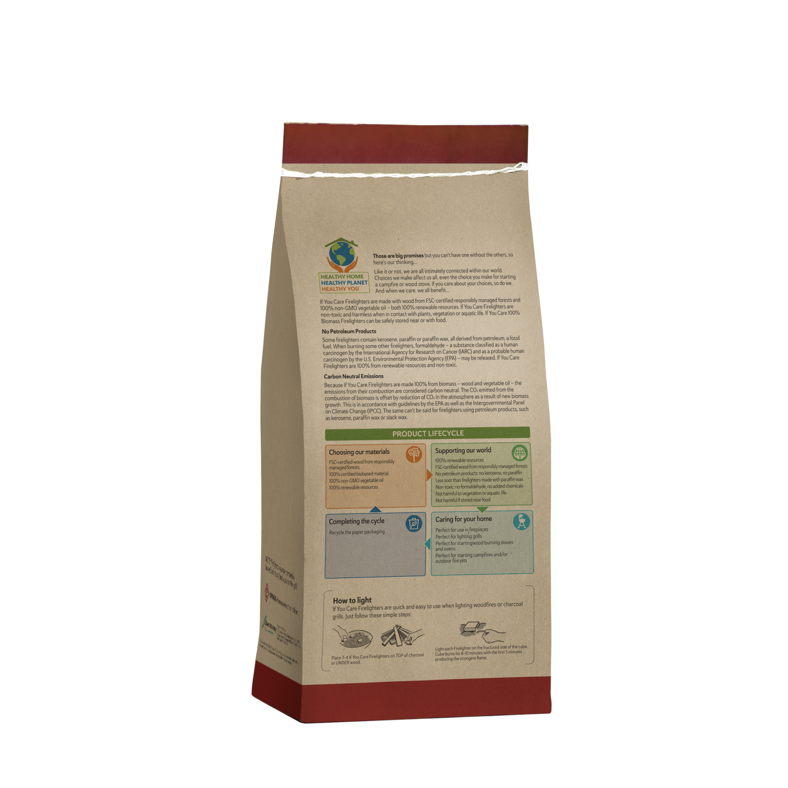 100% Biomass Firelighters
