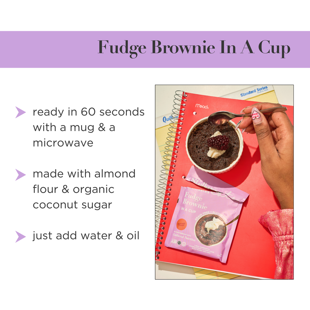 Fudge Brownie In A Cup
