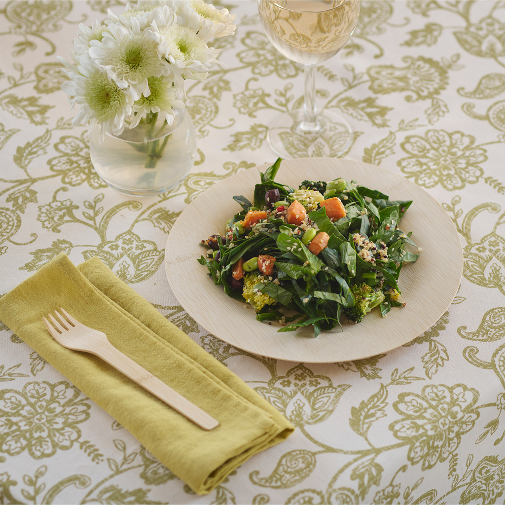 Disposable Bamboo Plates