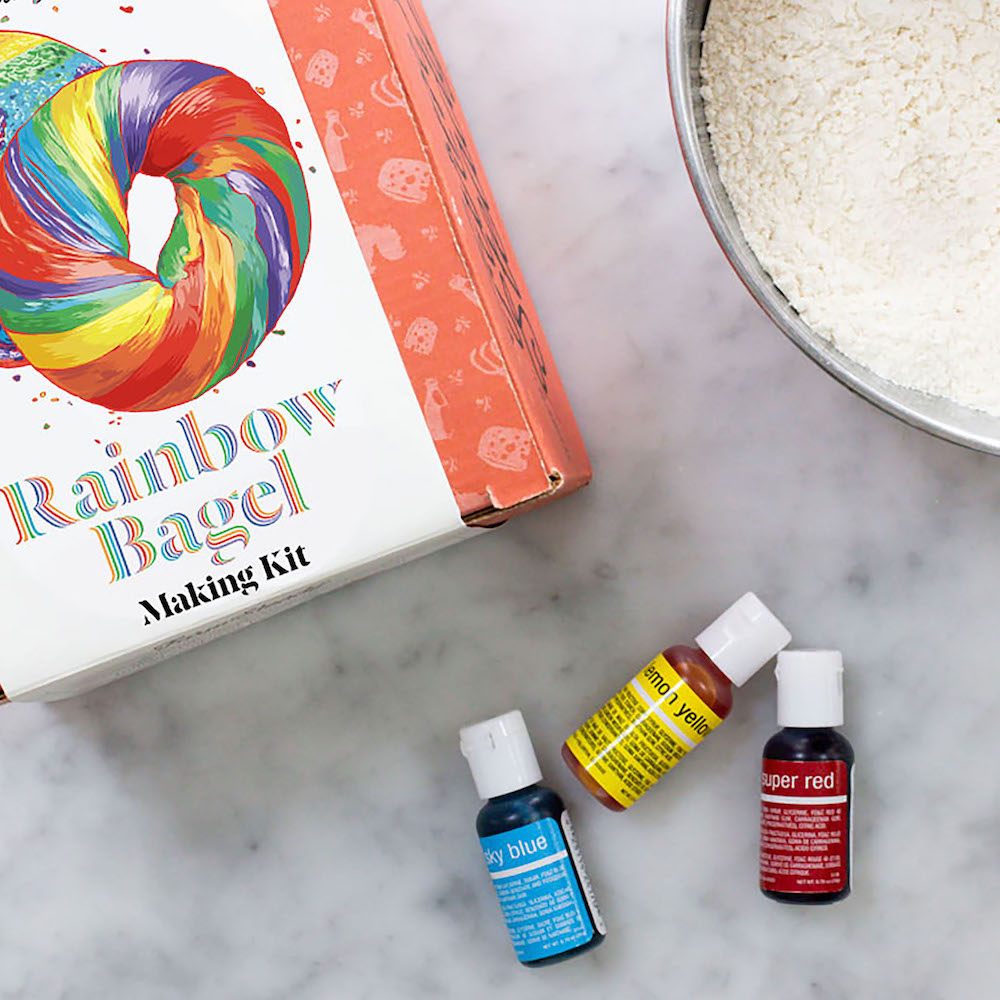 Rainbow Bagel Making Kit