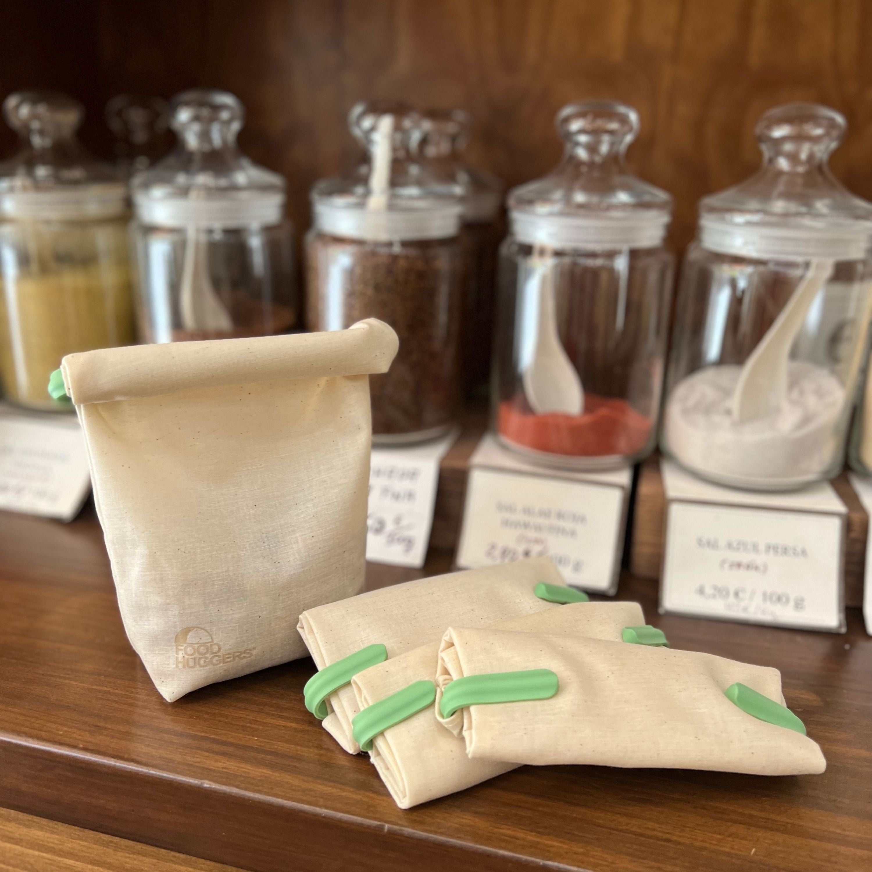 Fabric & Silicone Coffee Bag