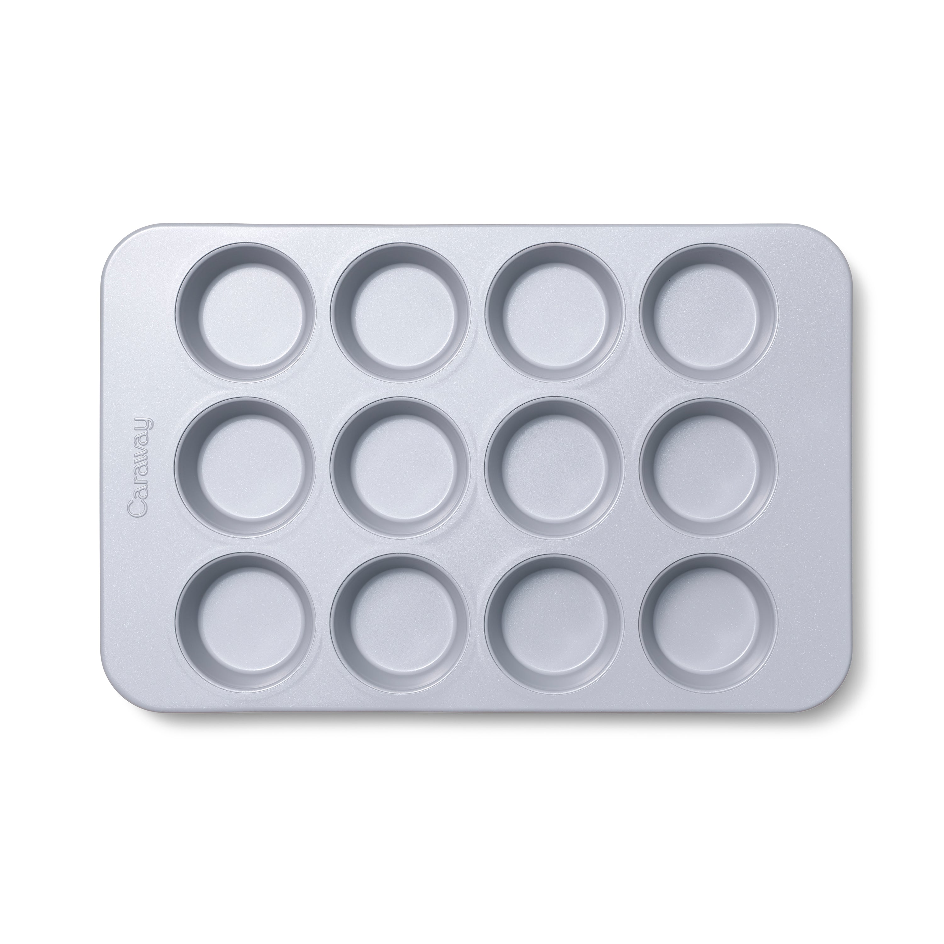 12-Cup Muffin Pan - 15.5x10” Non-Stick Ceramic