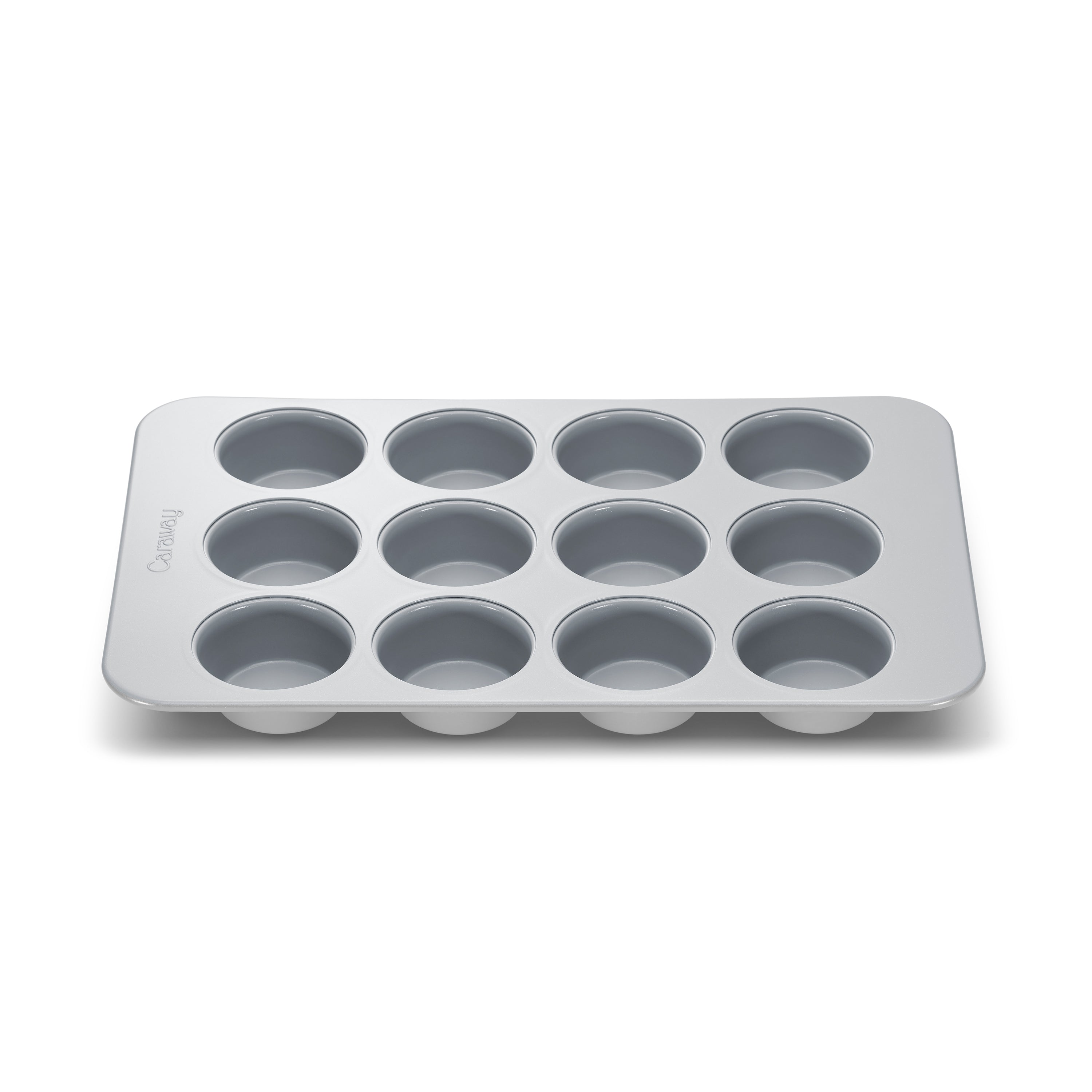 12-Cup Muffin Pan - 15.5x10” Non-Stick Ceramic