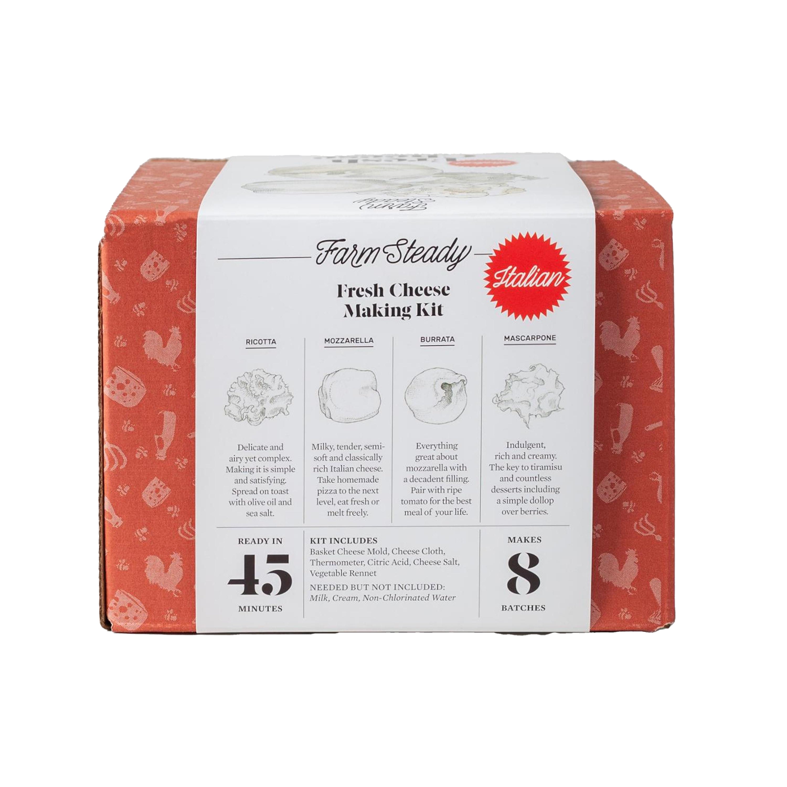 Italian Fresh Cheese Making Kit