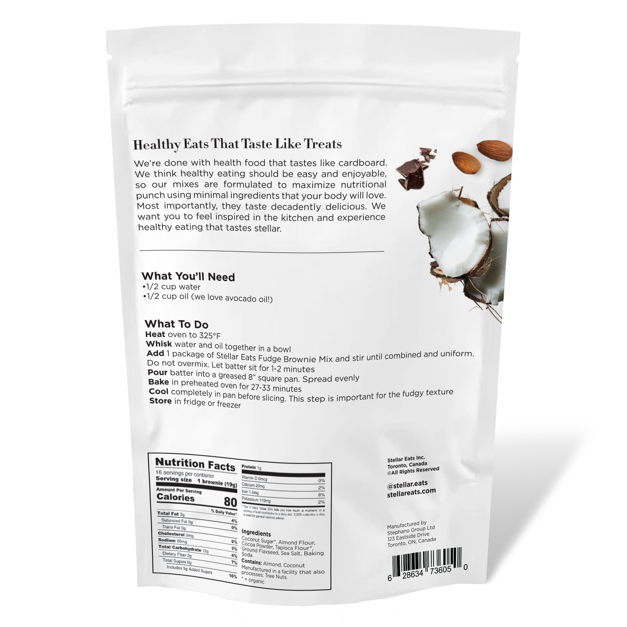 Grain-Free Fudge Brownie Mix
