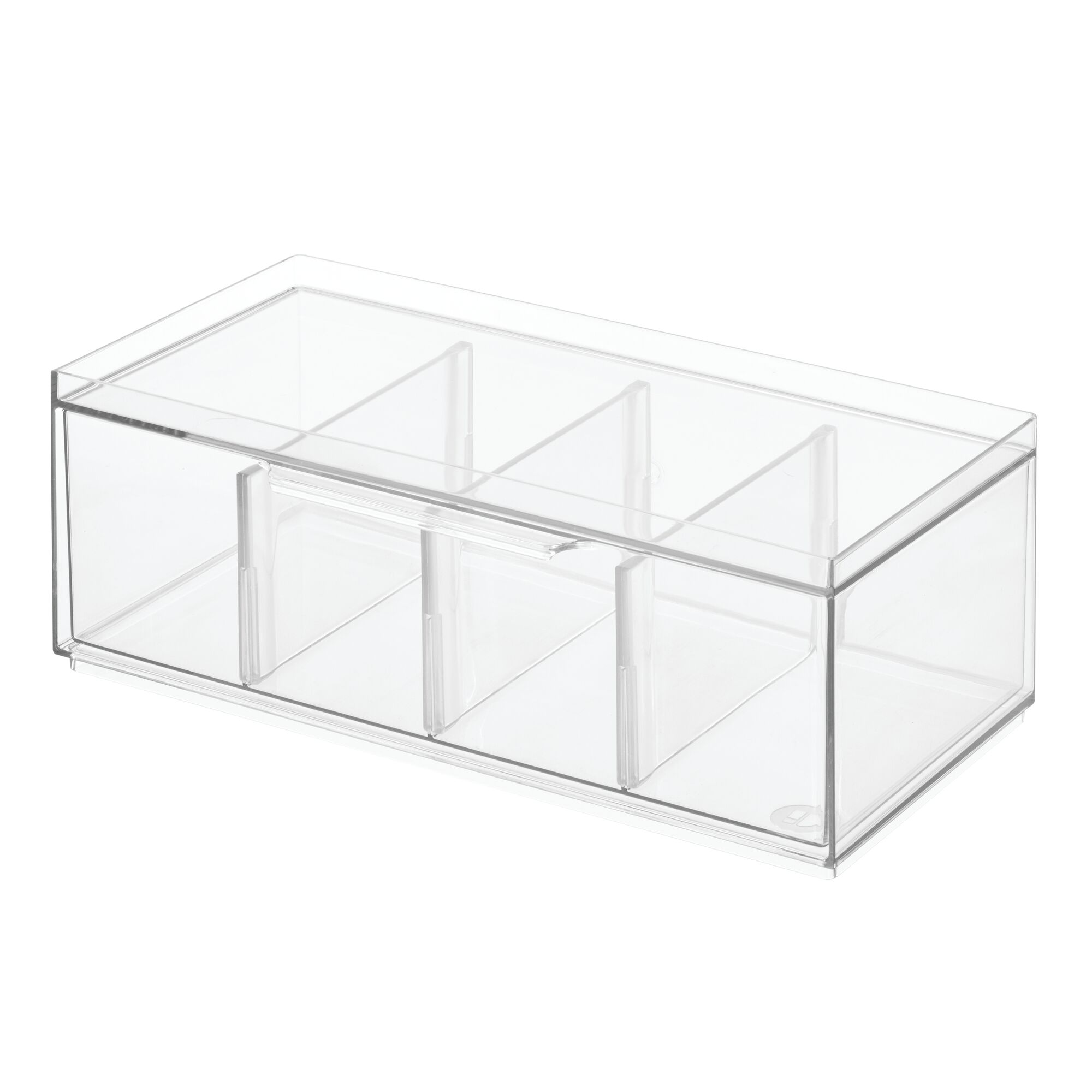 Stackable Tea Organizer made with Recycled Plastic
