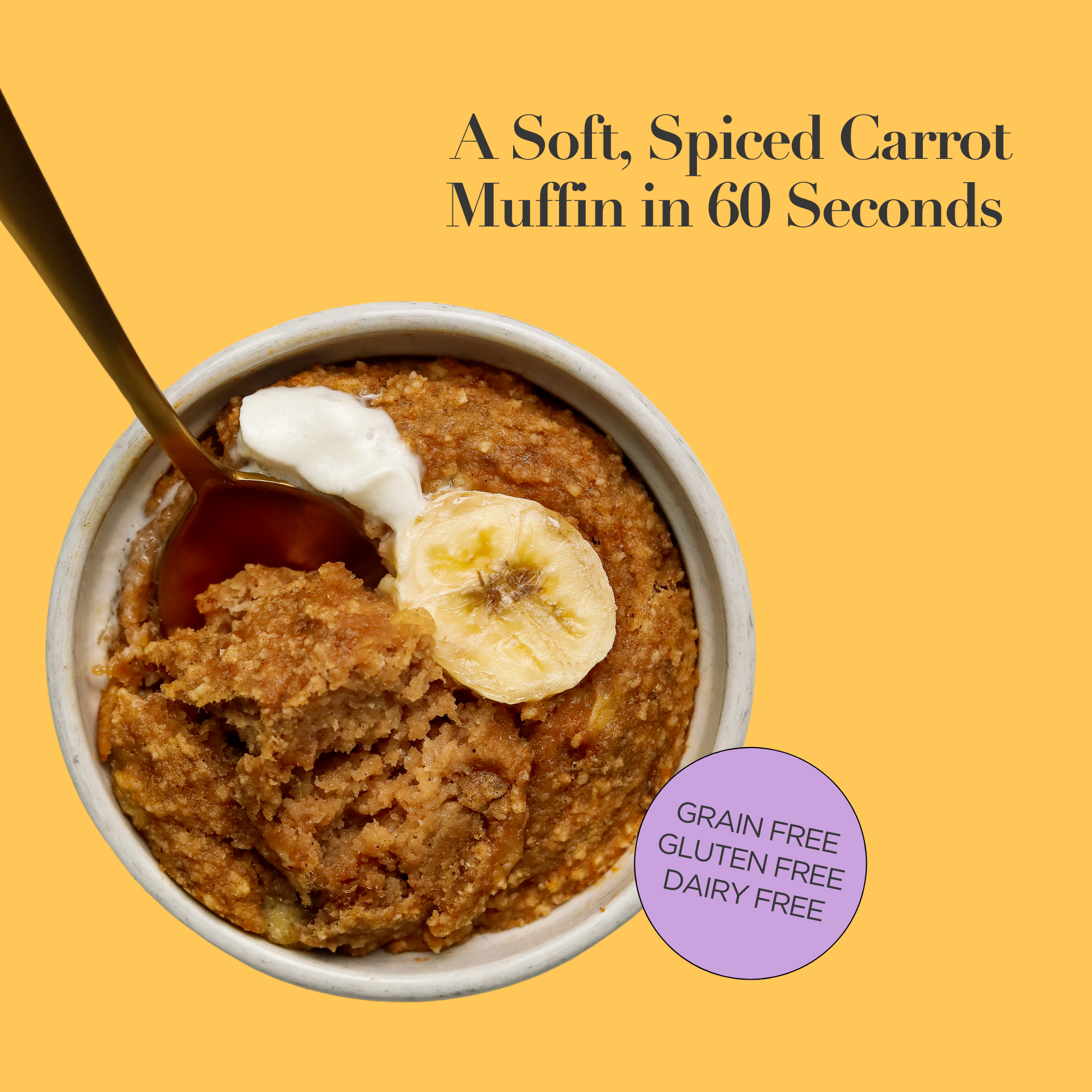 Banana Bread In A Cup
