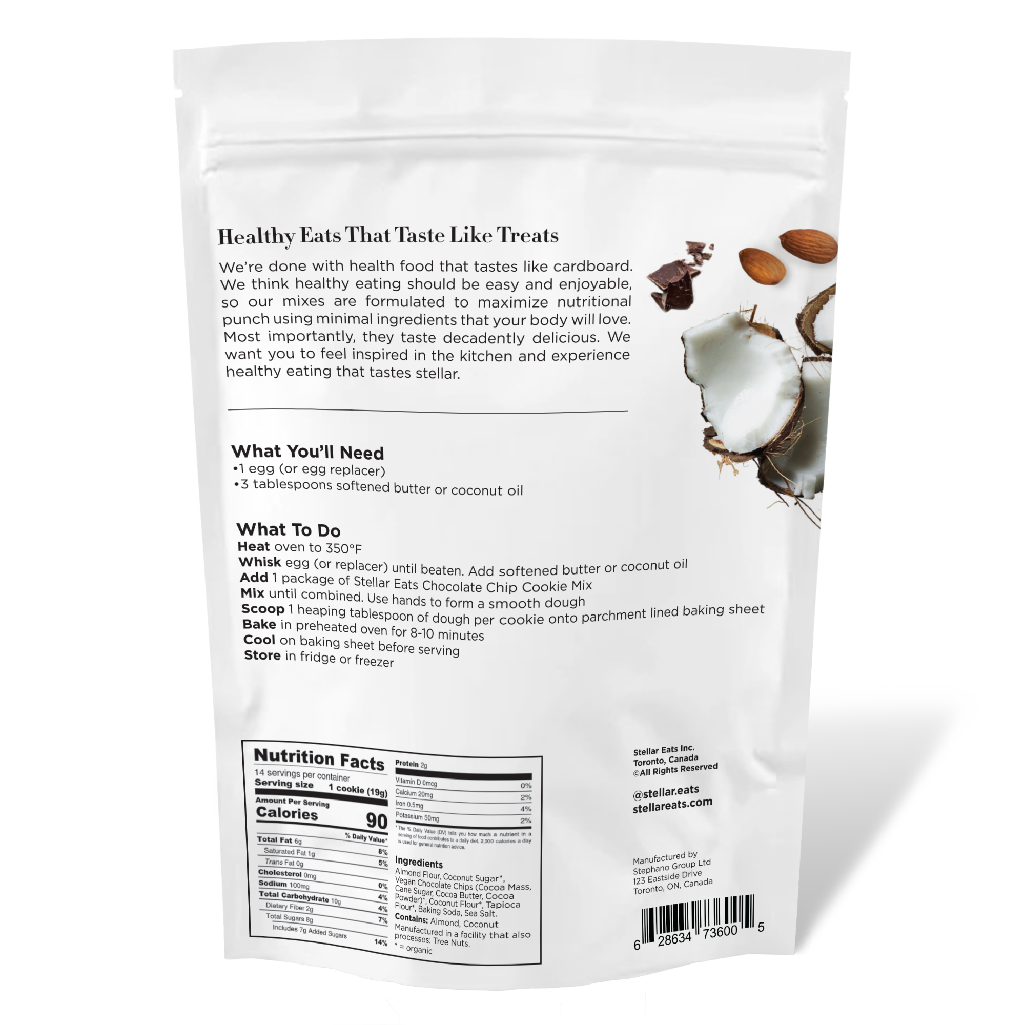 Grain-Free Chocolate Chip Cookie Mix