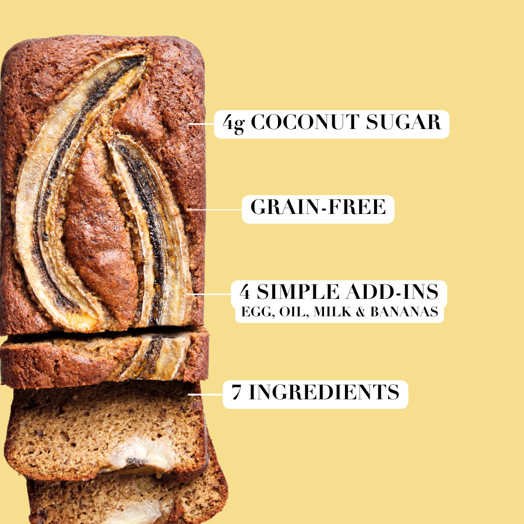 Grain-Free Banana Bread + Muffin Mix