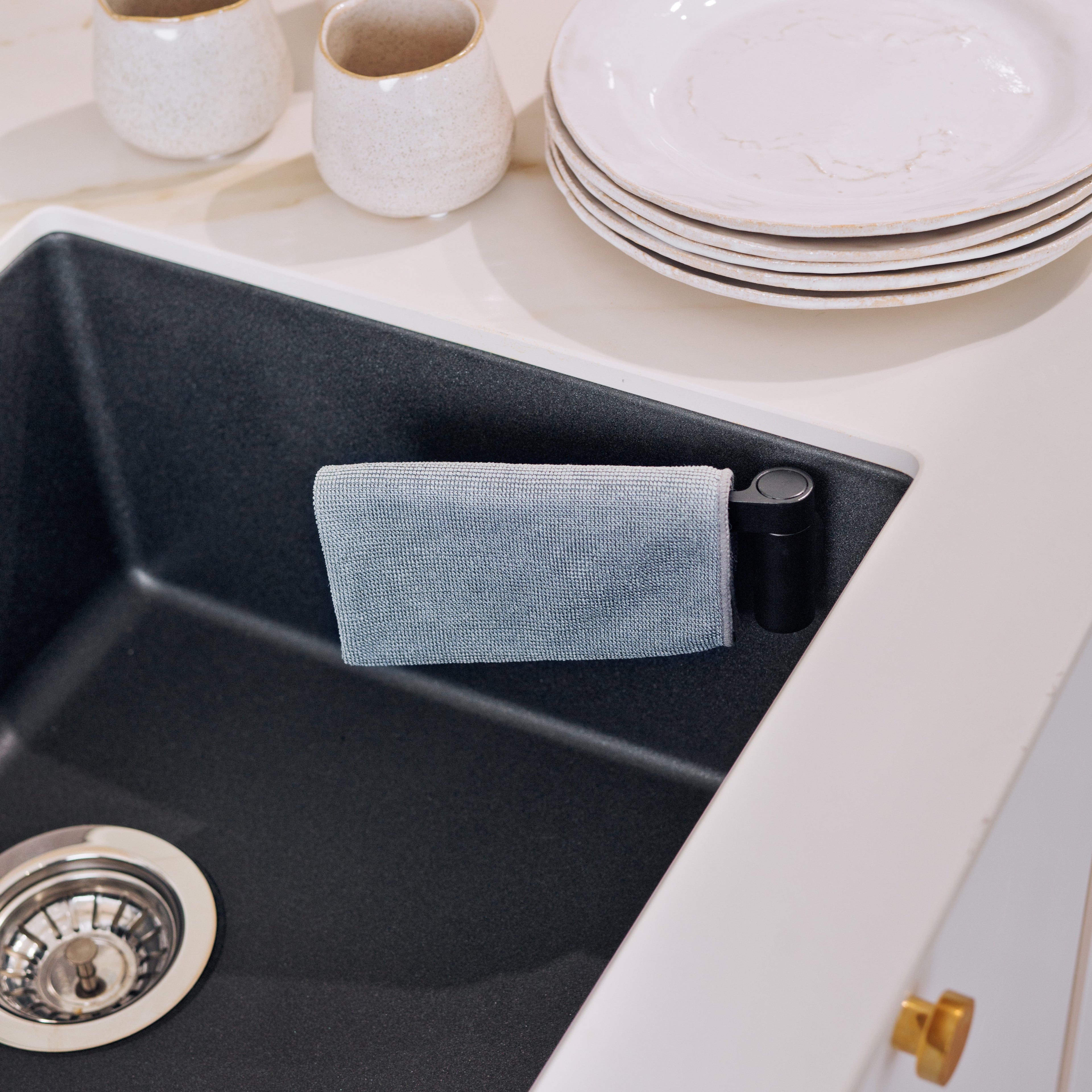 Magnetic Dish Holder- Stainless Steel Sinks