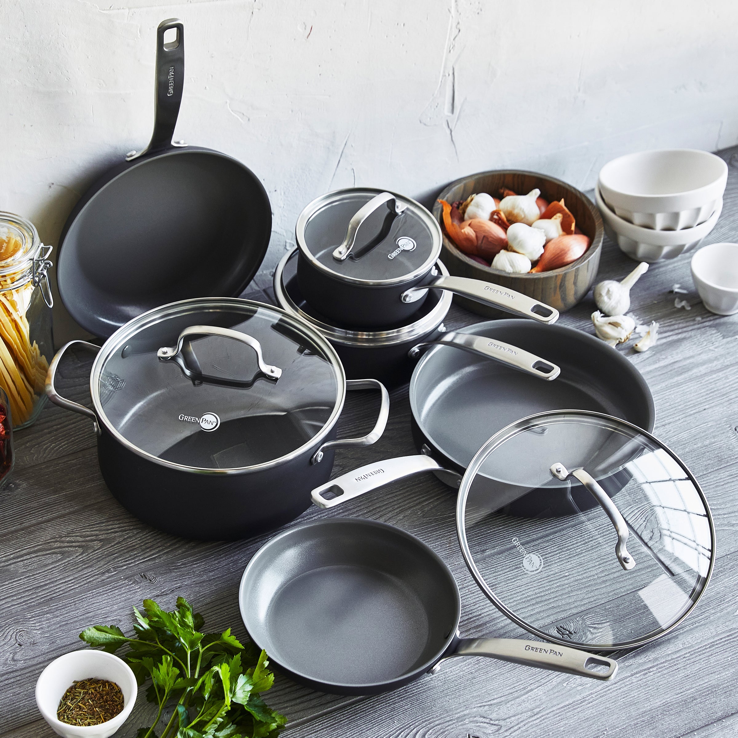 Chatham Ceramic, Non-Stick Cookware Set, 10 Piece