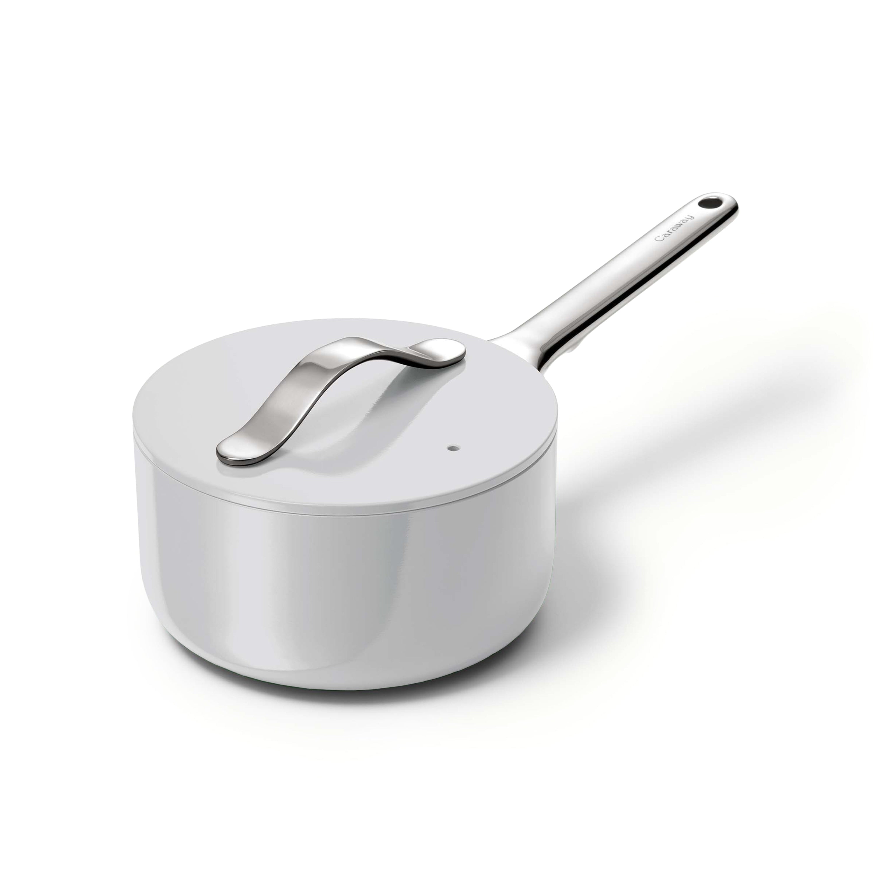 Ceramic Sauce Pan with Lid, 1.75 qt