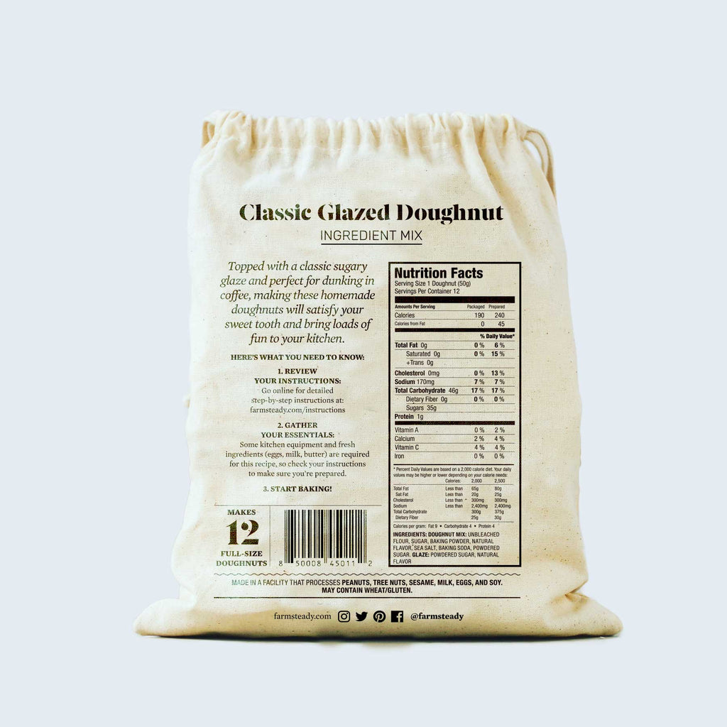 Classic Glazed Doughnut Baking Mix