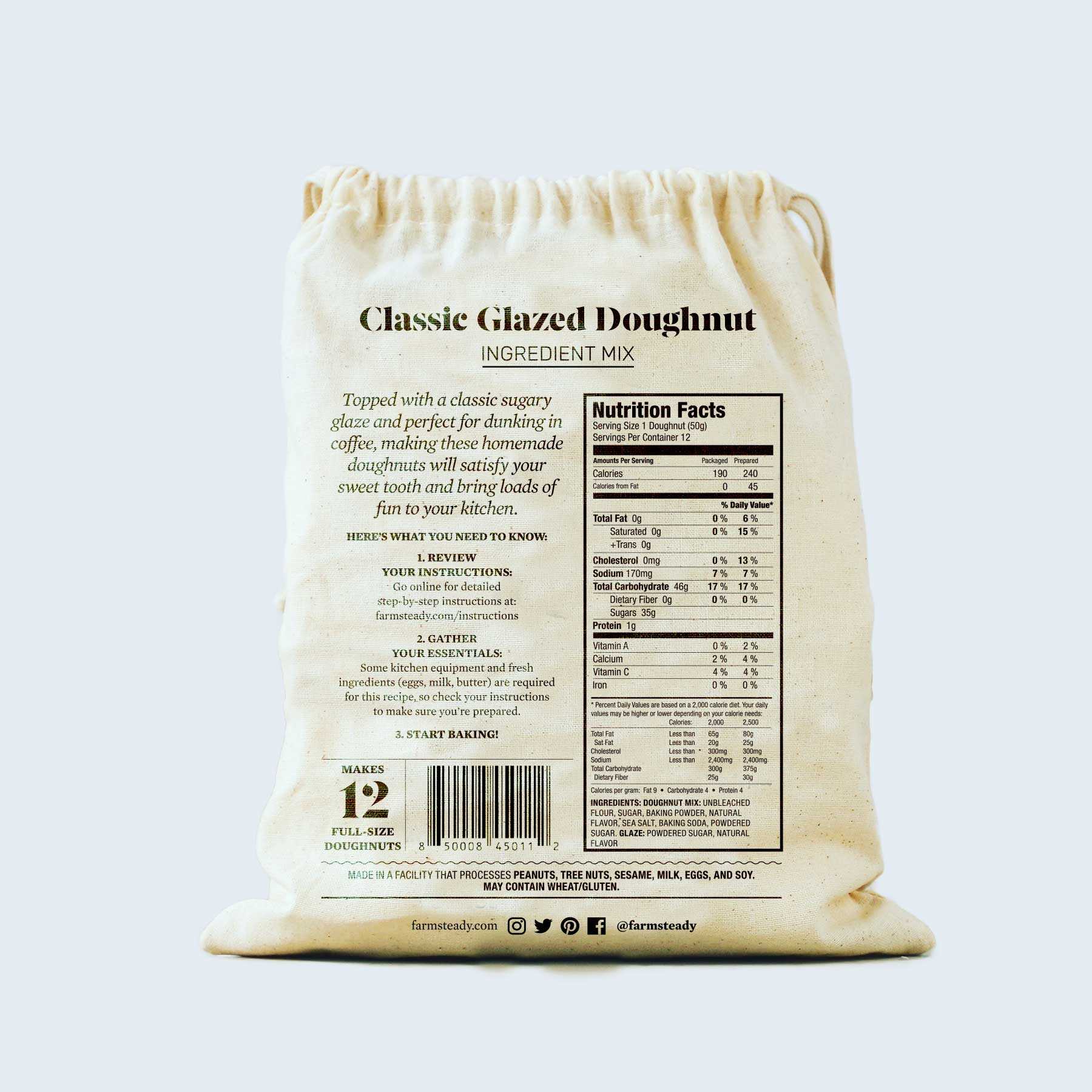 Classic Glazed Doughnut Baking Mix