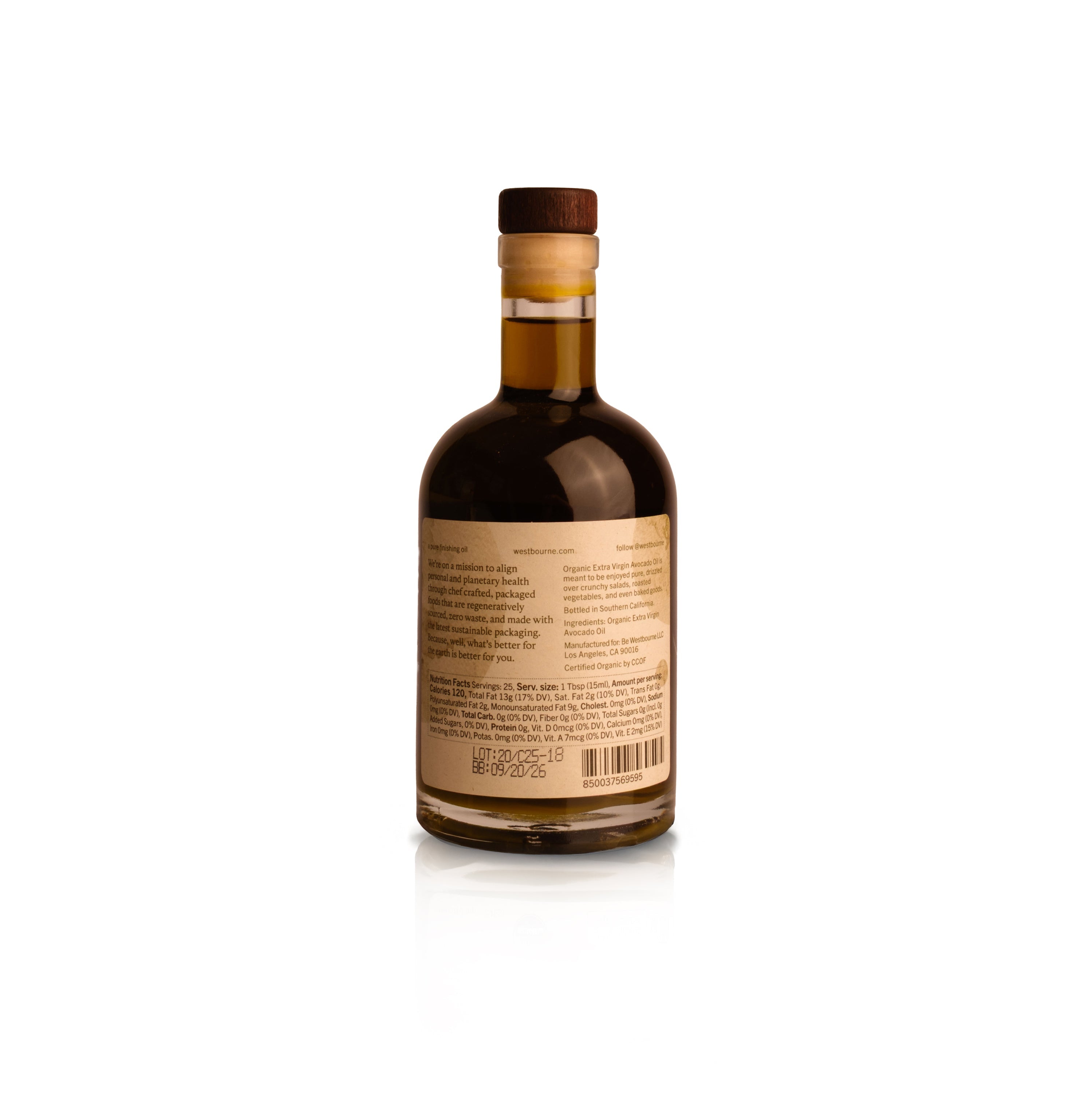 Organic Extra Virgin Avocado Oil