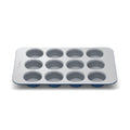 12-Cup Muffin Pan - 15.5x10” Non-Stick Ceramic
