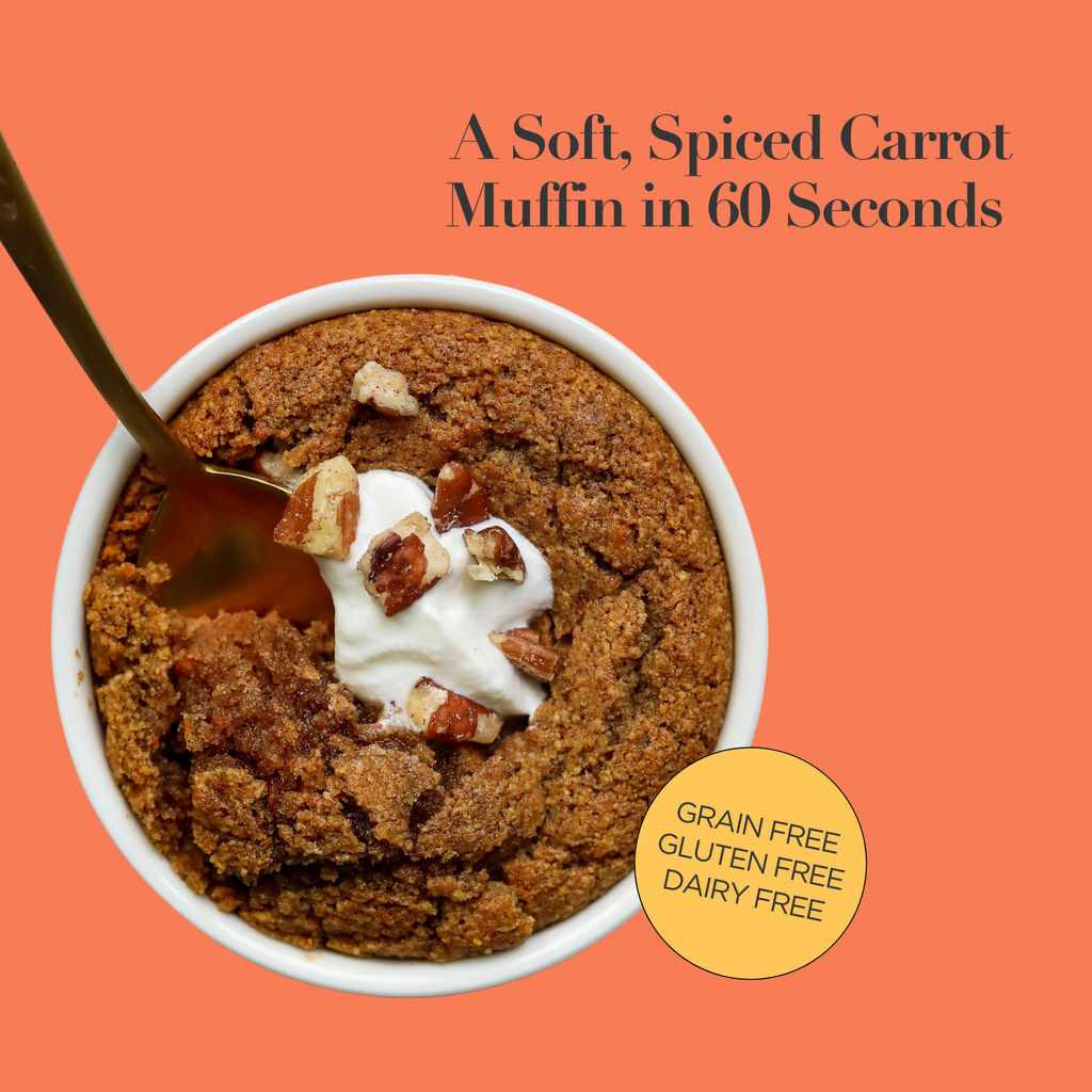 Carrot Cake + Muffin In A Cup