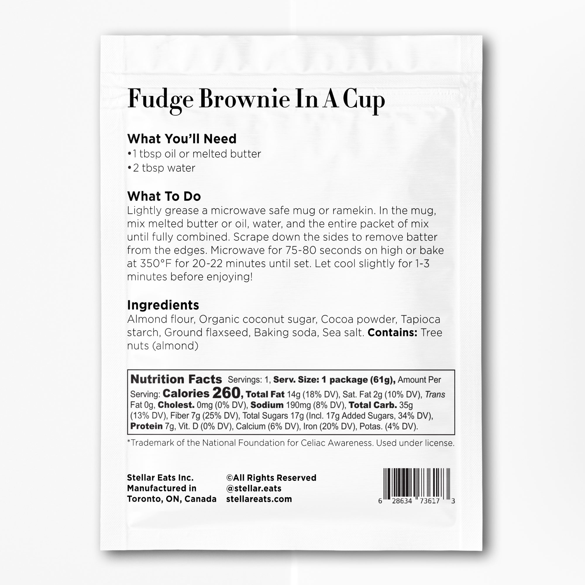 Fudge Brownie In A Cup